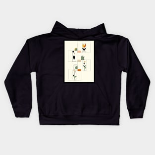 Tulip flourishing Kids Hoodie